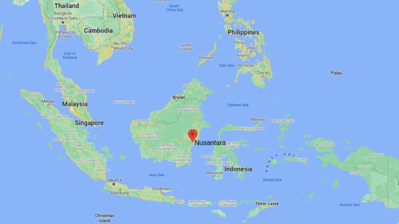 Where is Nusantara, Indonesia