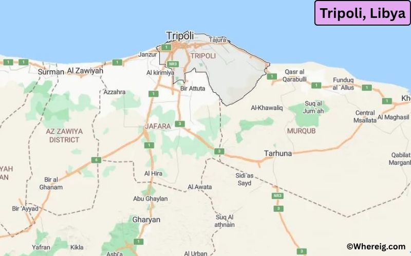 Where is Tripoli, Libya Where is Tripoli, Libya