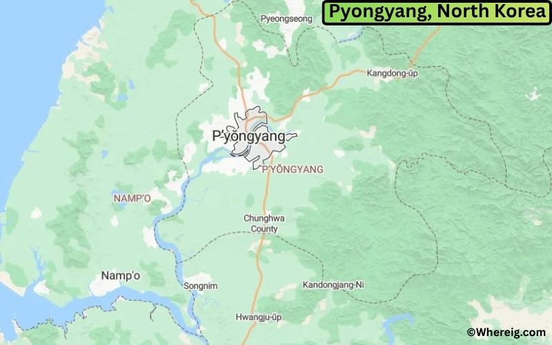Where is Pyongyang, North Korea Where is Pyongyang, North Korea