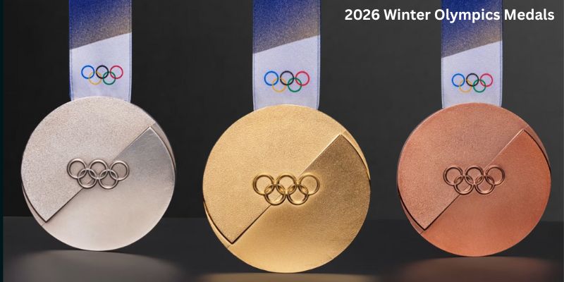 2026 Winter Olympics Gold, Silver & Bronze Medals