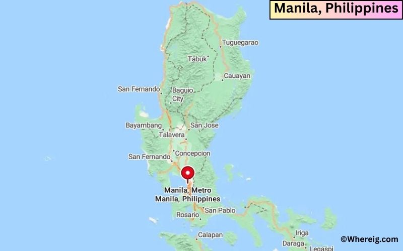 Where is Manila, Philippines Where is Manila, Philippines