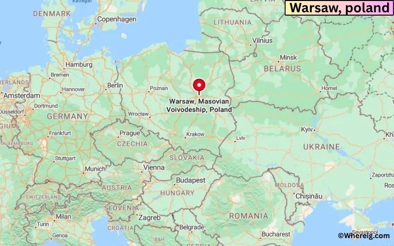 Where is Warsaw, poland