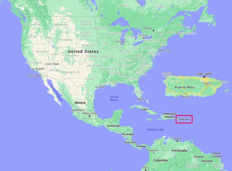 Where is Puerto Rico, Puerto Rico Location Map