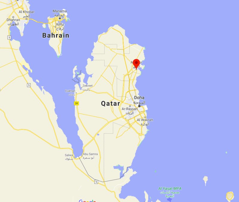 Where is Al Khor, Qatar