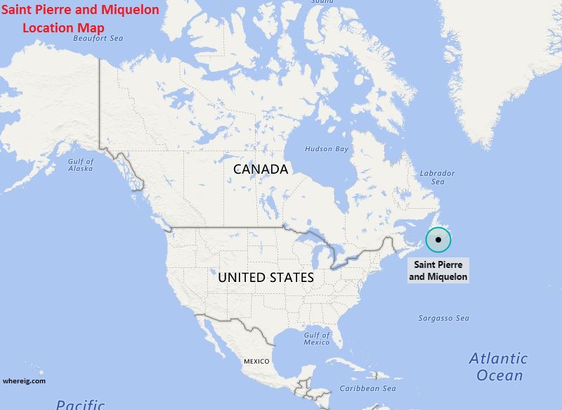 Where is Saint Pierre and Miquelon