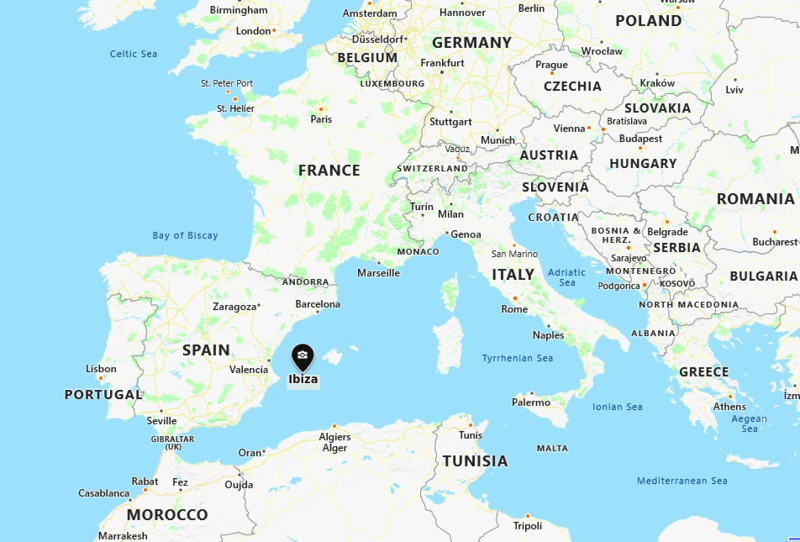 Where Is Ibiza Spain Location Map Of Ibiza Island