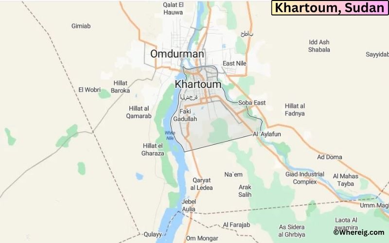 Where is Khartoum, Sudan