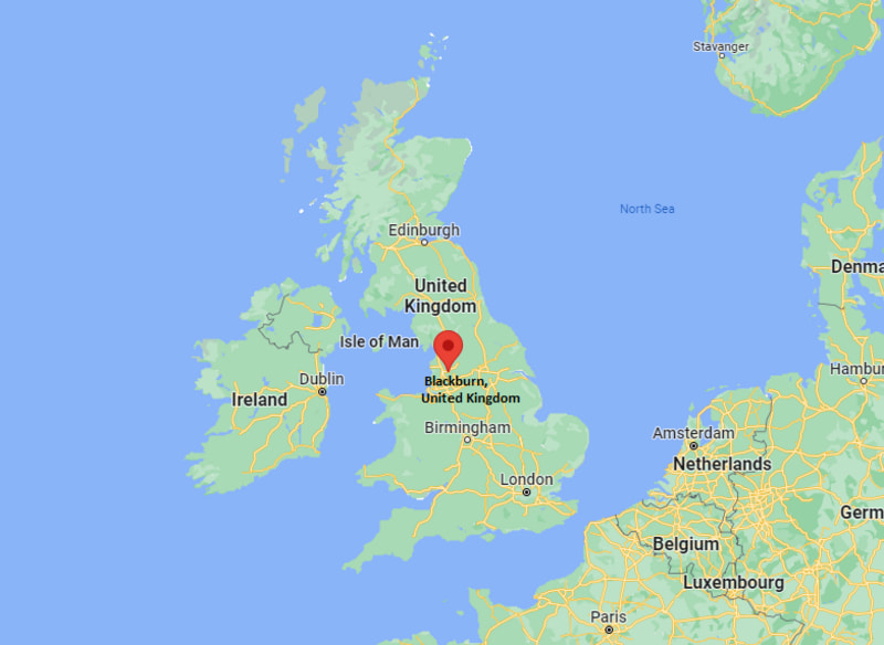 Where is Blackburn, United Kingdom