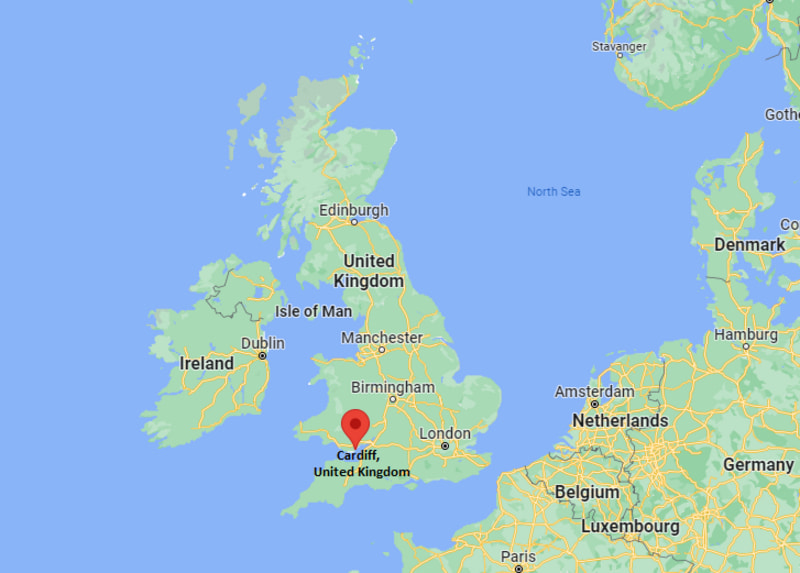 Where is Cardiff, United Kingdom