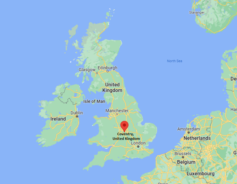 Where is Coventry, United Kingdom