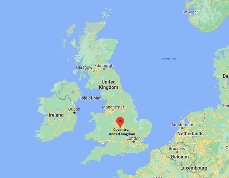 Where is Coventry, United Kingdom Where is Coventry, United Kingdom