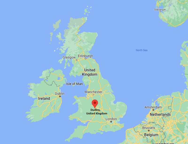 Where is Dudley, United Kingdom