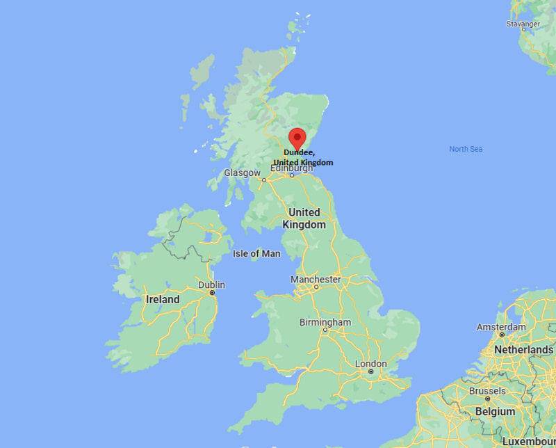 Where is Dundee, United Kingdom