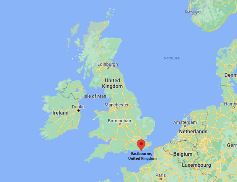 Where is Eastbourne, United Kingdom