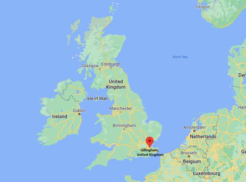 Where is Gillingham, United Kingdom