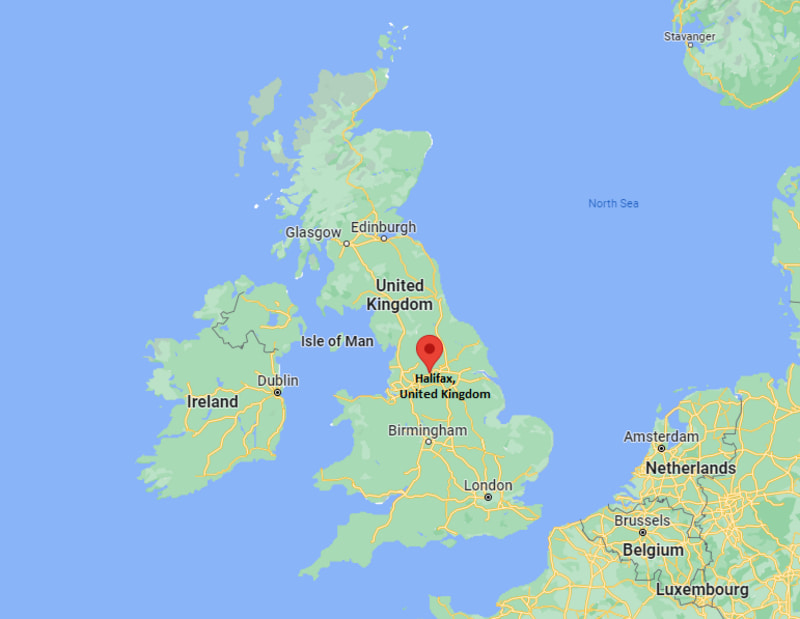 Where is Halifax, United Kingdom