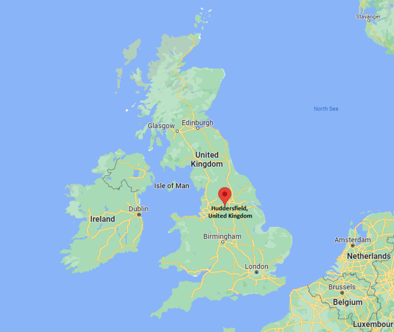 Where is Huddersfield, United Kingdom Where is Huddersfield, United Kingdom