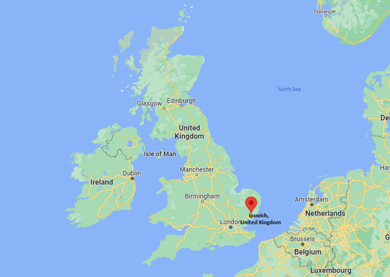 Where is Ipswich, United Kingdom
