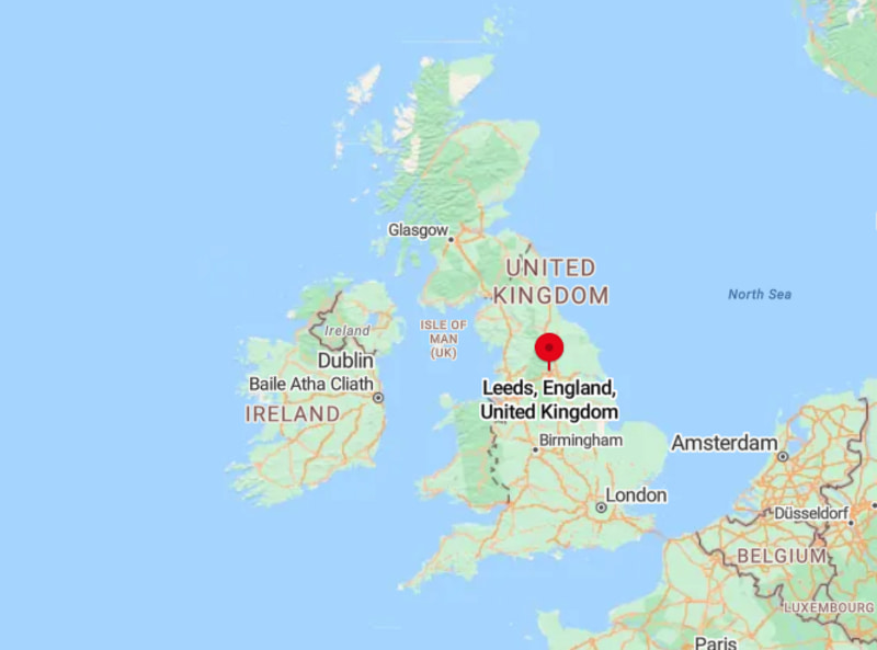 Where is Leeds, United Kingdom