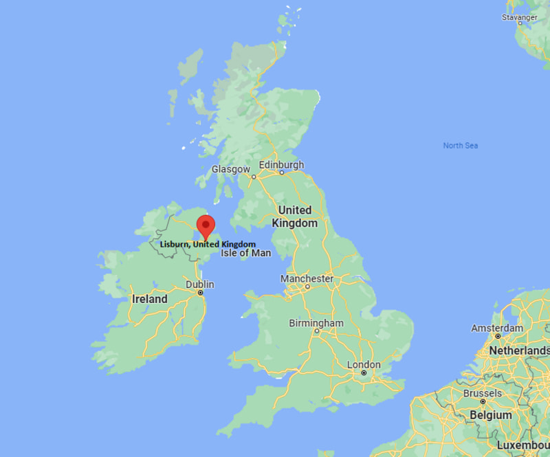 Where is Lisburn, United Kingdom