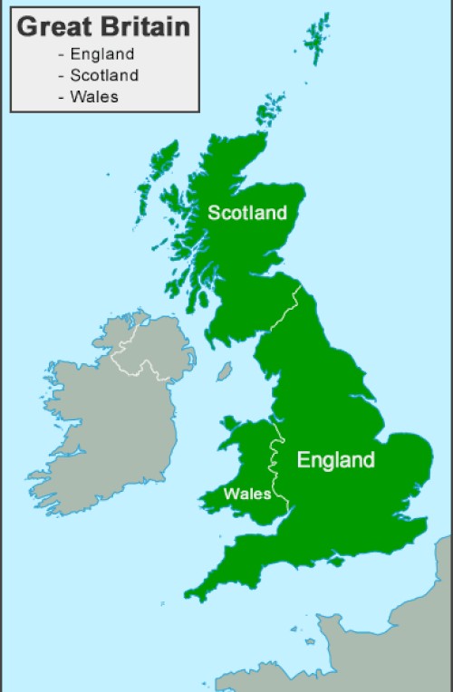 Great Britain Map, UK | Where is Great Britain