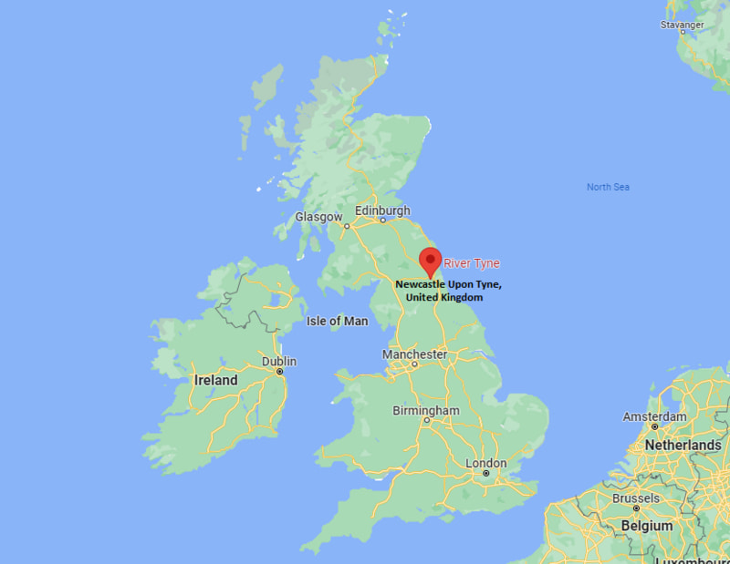 Where is Newcastle Upon Tyne, United Kingdom