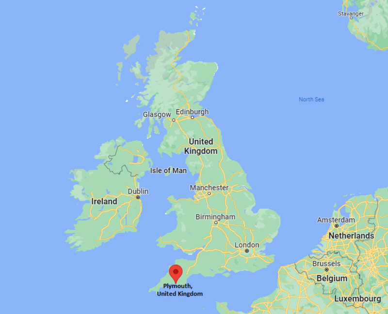 Where is Plymouth, United Kingdom
