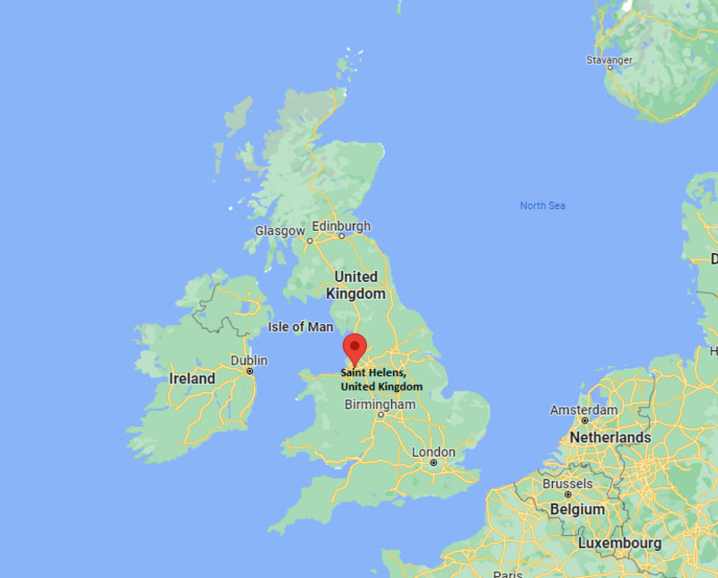 Where is Saint Helens, United Kingdom