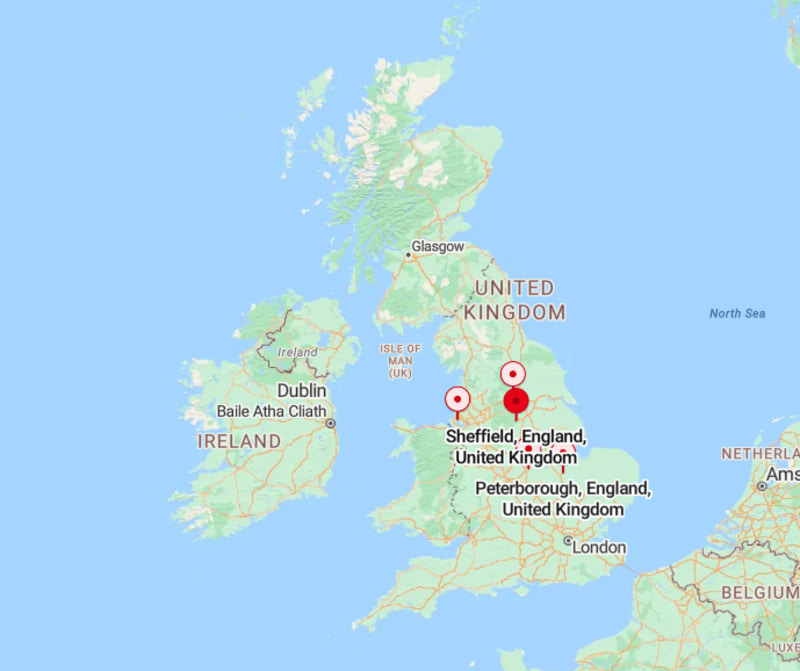 Where is Sheffield, United Kingdom