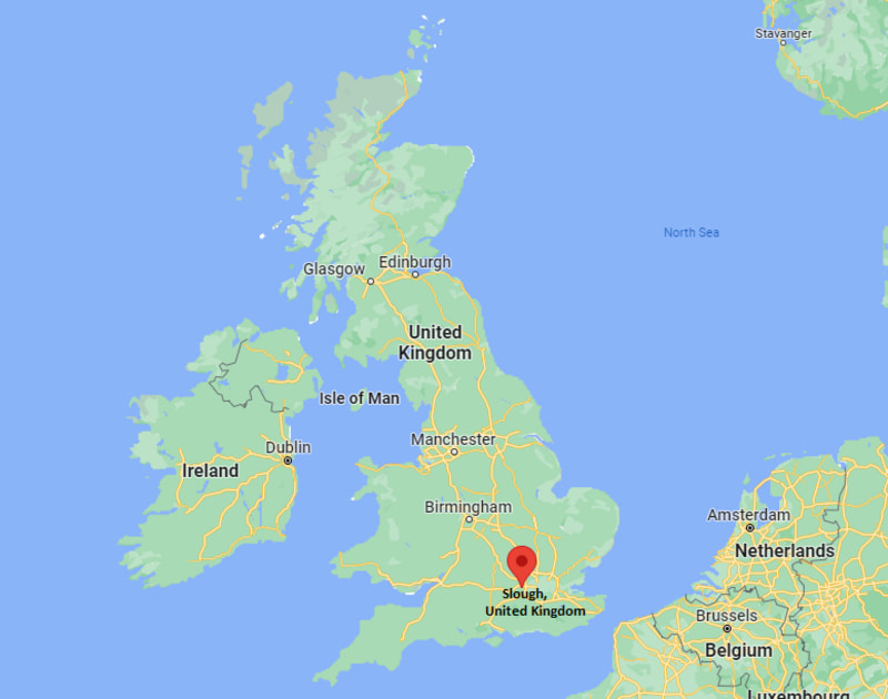 Where is Slough, United Kingdom