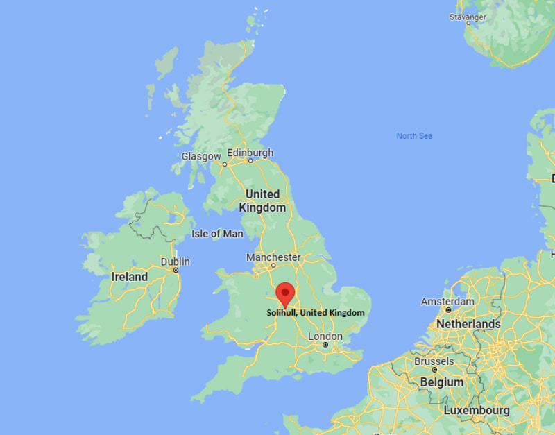 Where is Solihull, United Kingdom