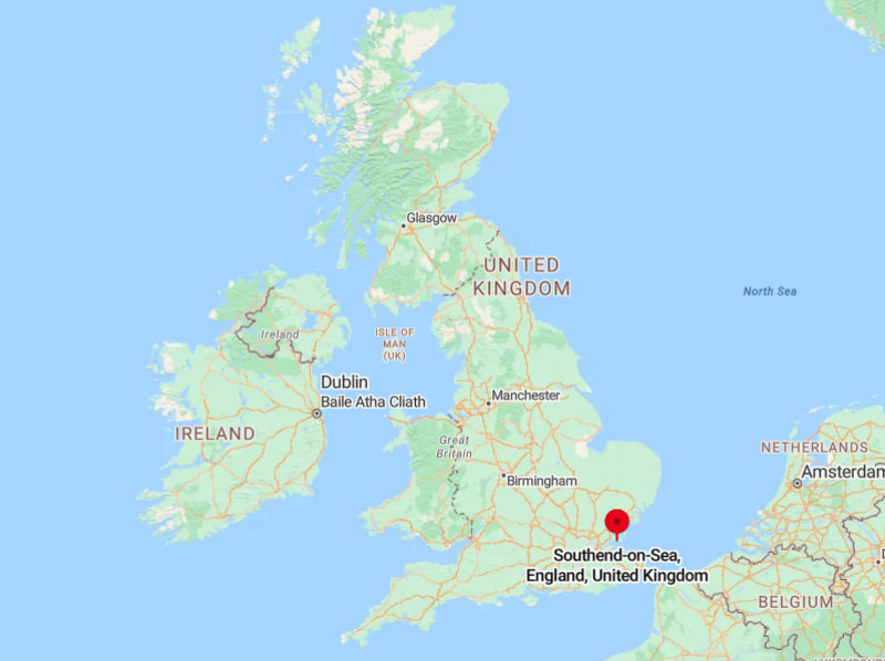Where is Southend On Sea, United Kingdom