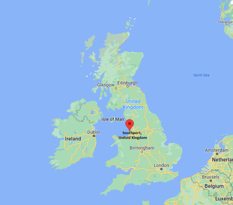 Where is Southport, United Kingdom