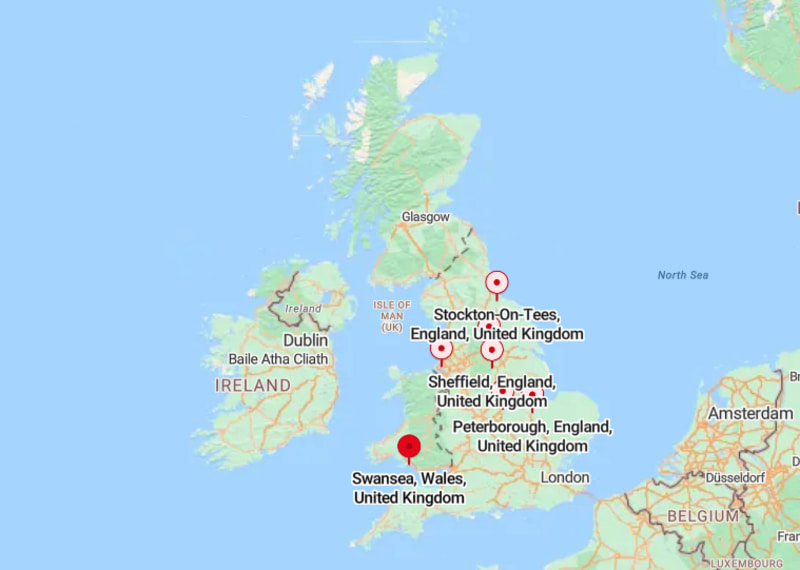Where is Swansea, United Kingdom