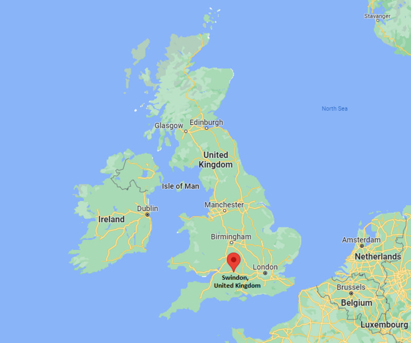 Where is Swindon, United Kingdom