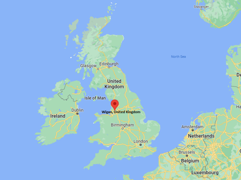 Where is Wigan, United Kingdom