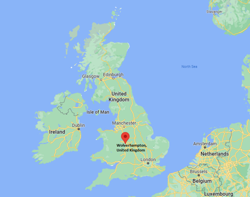 Where is Wolverhampton, United Kingdom