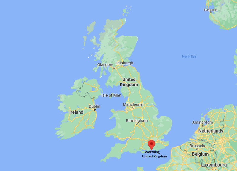 Where is Worthing, United Kingdom