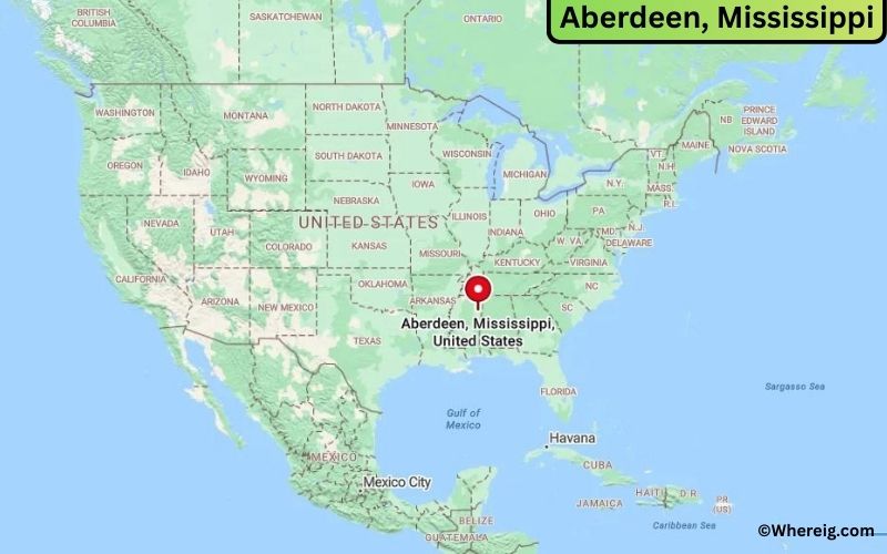Where is Aberdeen, Mississippi