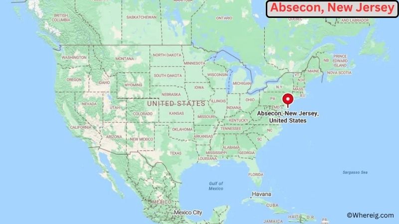 Where is Absecon Located in Atlantic County, New Jersey