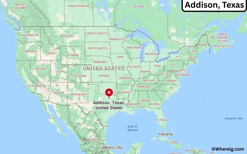 Where is Addison, Texas