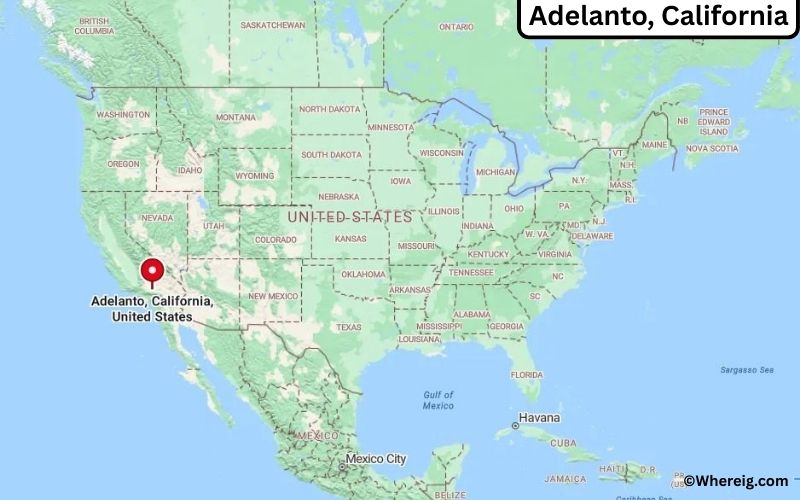 Where is Adelanto Located in San Bernardino, California