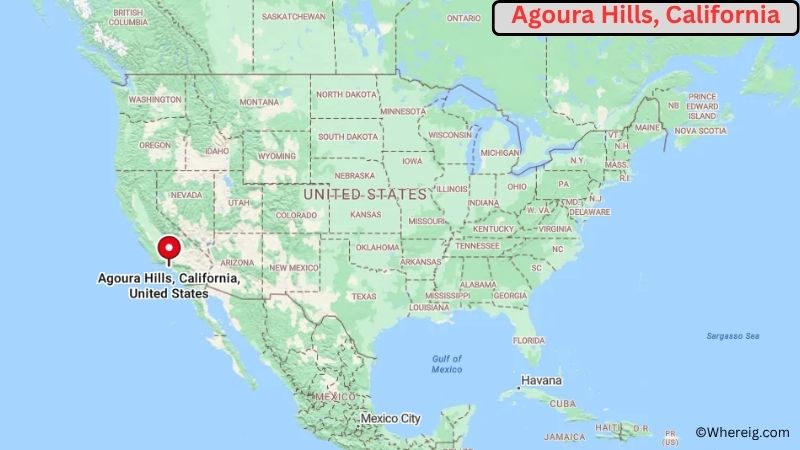 Where is Agoura Hills Located in Los Angeles County, California