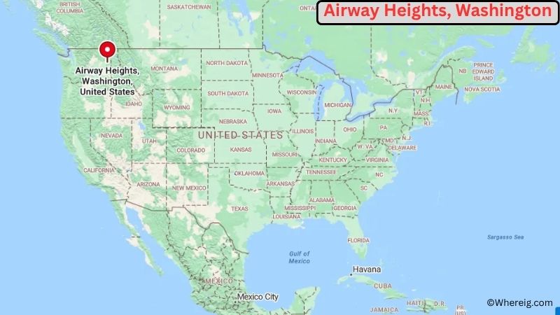 Where is Airway Heights Located in Spokane County, Washington