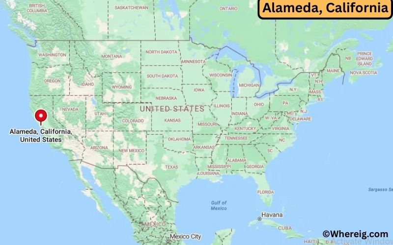 Where is Alameda Located in Alameda, California