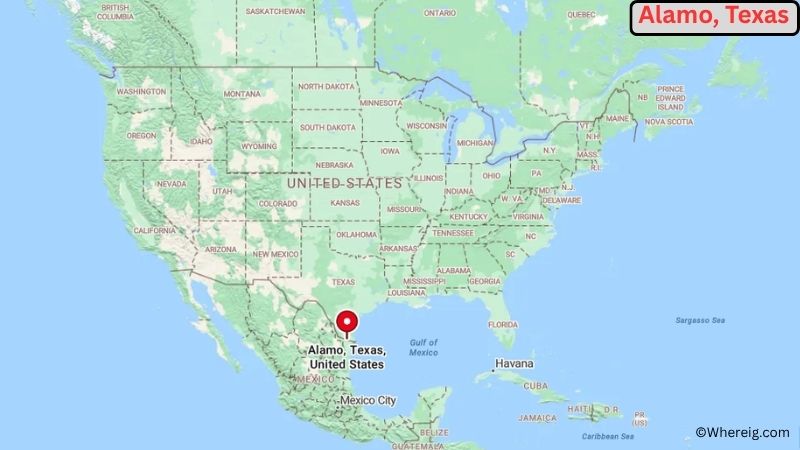 Where is Alamo Located in Hidalgo County, Texas