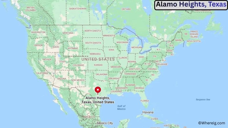 Where is Alamo Heights Located in Bexar County, Texas