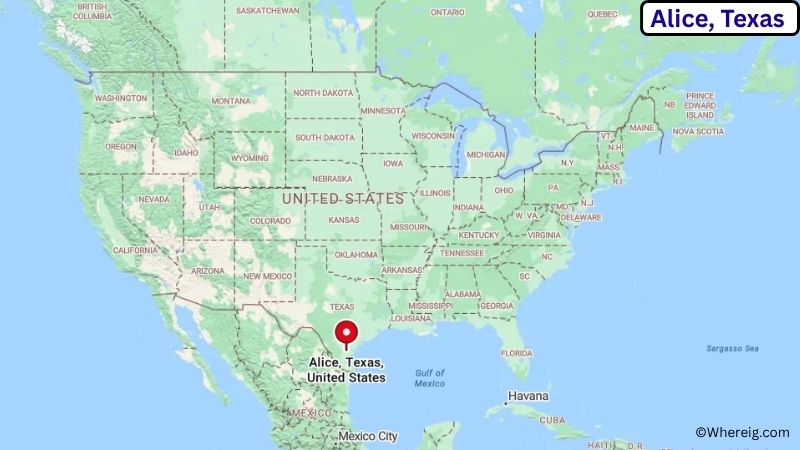 Where is Alice Located in Jim Wells County, Texas