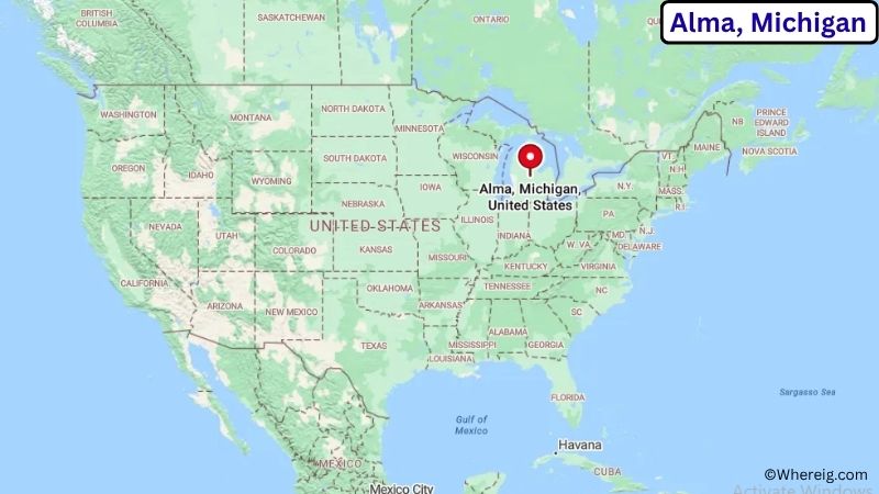 Where is Alma Located in Crawford County, Arkansas