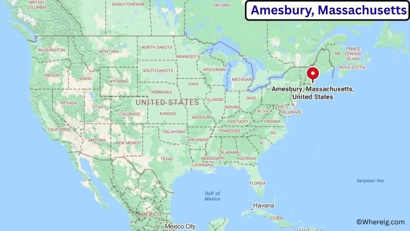Where is Amesbury Located in Essex County, Massachusetts